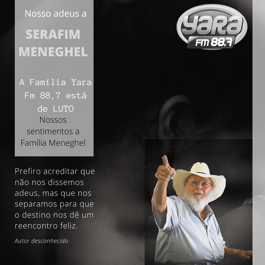 Bandeirantes e o Futebol Paranaense de Luto! Morre aos 88 anos, Serafim Meneghel um dos ícones paranaense.