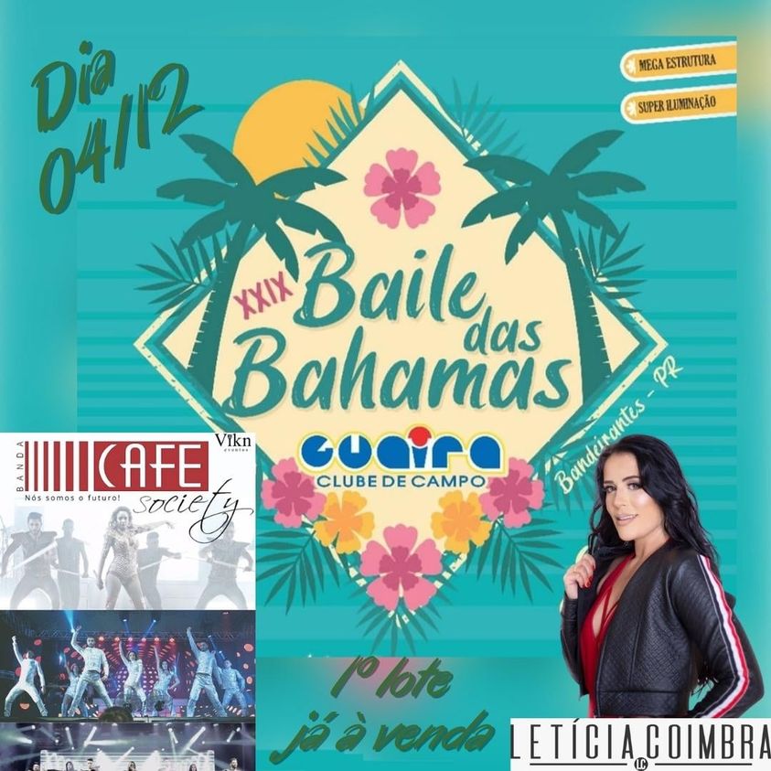 Guaíra Clube de Campo realiza o Baile das Bahamas 2021